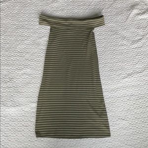 Abercrombie Fitted OfftheShoulder Dress